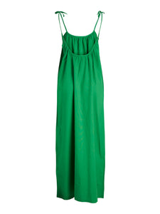 Green Linen Sun Dress