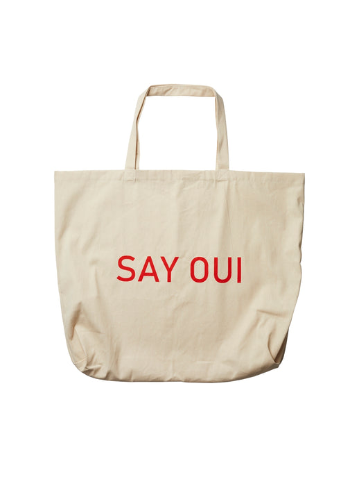 Say Oui Large Tote Bag
