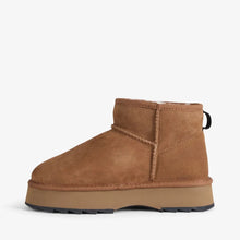 Load image into Gallery viewer, Emu Platform Chestnut Sheepskin Micro Boots