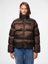 Load image into Gallery viewer, Metallic Fudge Puffer Coat