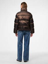 Load image into Gallery viewer, Metallic Fudge Puffer Coat