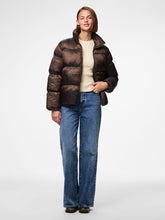 Load image into Gallery viewer, Metallic Fudge Puffer Coat