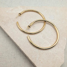 Load image into Gallery viewer, Large Gold Hoops
