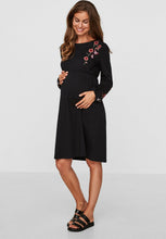 Load image into Gallery viewer, Maternity Floral Tunic Dress