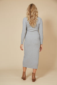 Ribbed Jersey Maxi