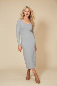 Ribbed Jersey Maxi