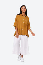 Load image into Gallery viewer, Mustard Smock Shirt