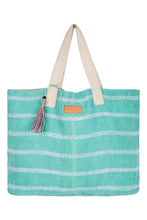 Load image into Gallery viewer, Mint Beach Bag