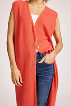 Load image into Gallery viewer, Coral Knitted Long Vest