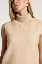 Load image into Gallery viewer, Bisque Rollneck Vest