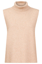 Load image into Gallery viewer, Bisque Rollneck Vest