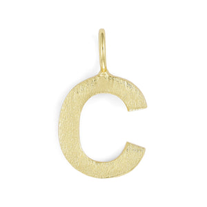 Gold Initial Pendant