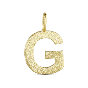 Gold Initial Pendant