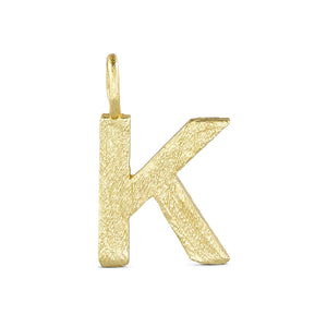 Gold Initial Pendant