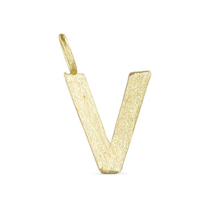 Gold Initial Pendant