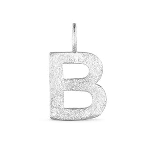 Silver Initial Pendant