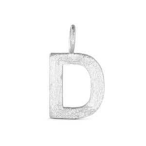 Silver Initial Pendant