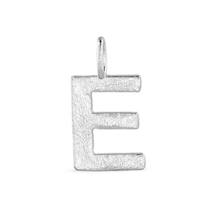 Silver Initial Pendant