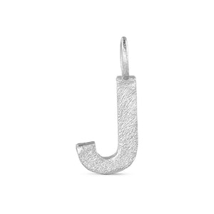 Silver Initial Pendant