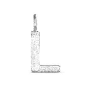 Silver Initial Pendant