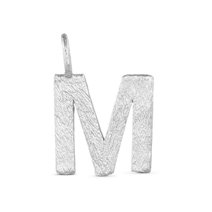 Silver Initial Pendant