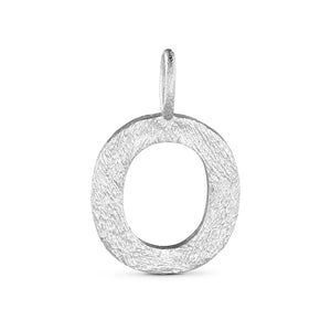 Silver Initial Pendant