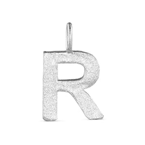 Silver Initial Pendant