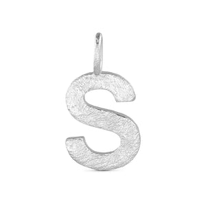 Silver Initial Pendant