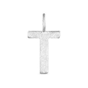 Silver Initial Pendant
