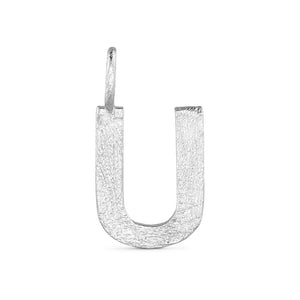 Silver Initial Pendant