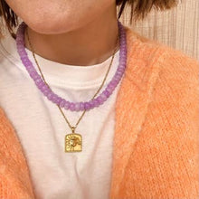 Load image into Gallery viewer, Lilac Beaded Necklace
