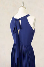 Load image into Gallery viewer, Navy Ball Gown Prom Dress