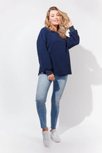 Load image into Gallery viewer, Navy Teddy Jumper