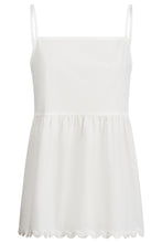 Load image into Gallery viewer, Linen Scalloped Tank