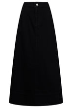 Load image into Gallery viewer, Denver Black Denim Skirt