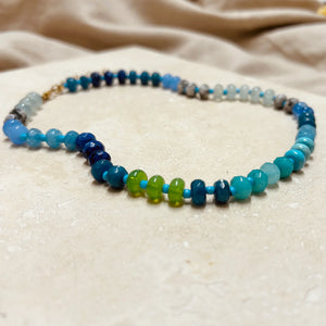 Ocean Beaded Necklace