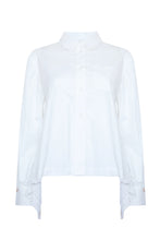 Load image into Gallery viewer, Broderie Anglais Smock Blouse
