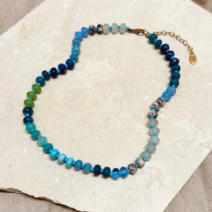 Ocean Beaded Necklace