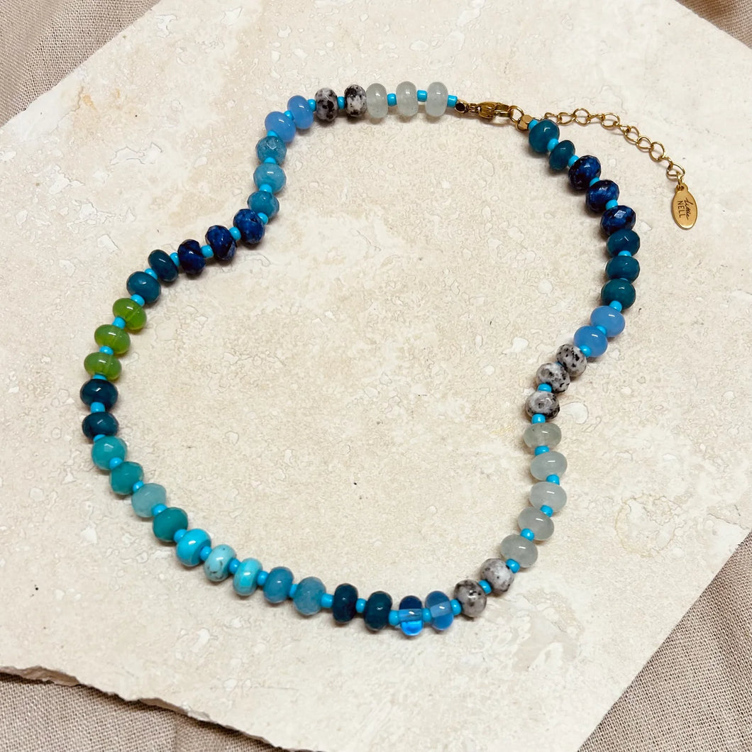 Ocean Beaded Necklace