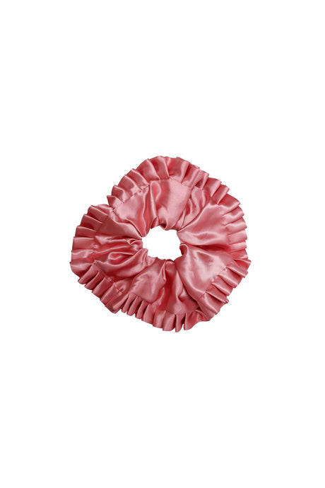 Rose Satin Scrunchie