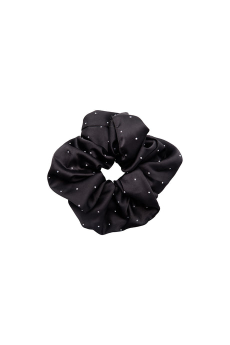 Silver Stone Scrunchie