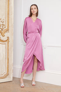 Violet Wrap Dress