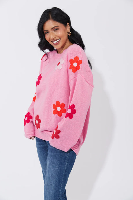 Chilli Flower Jumper