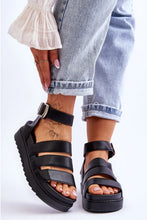 Load image into Gallery viewer, Chunky Gladiator Sandals