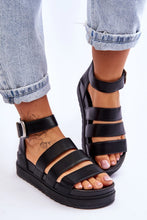 Load image into Gallery viewer, Chunky Gladiator Sandals