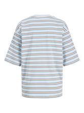 Load image into Gallery viewer, Sky Brown Stripe T-shirt