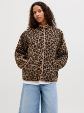 Load image into Gallery viewer, Leopard Teddy Jacket