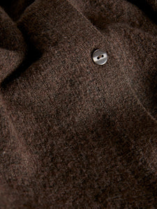 Chocolate Button Up Cardigan