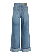 Load image into Gallery viewer, Tokyo Turn Up Wide Leg Jeans