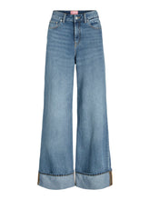 Load image into Gallery viewer, Tokyo Turn Up Wide Leg Jeans
